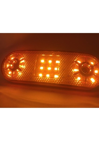 Bol Işıklı Yan Kasa Lambası - Side Marker Lamba - Tır Dorse Lamba - Sarı fiyatları