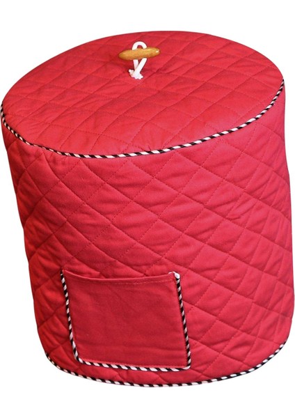 Hava Fritöz Toz Kapağı Ev Kolay Temizlik Toz Geçirmez Dayanıklı Mutfak 6 Litre Kırmızı (Yurt Dışından)