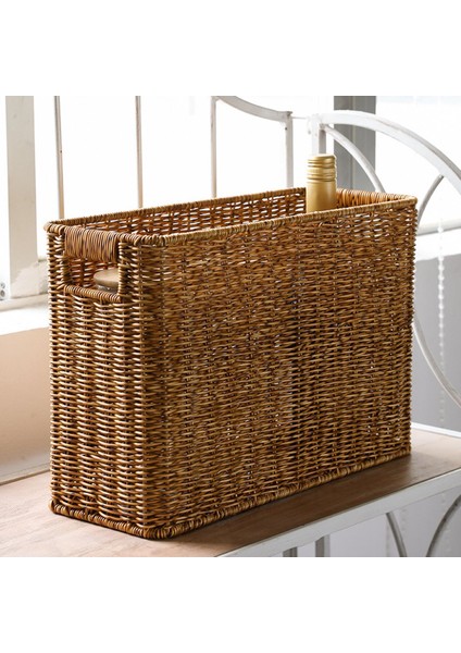 El Sepet Ör Çok Fonksiyonlu Dekoratif Japon Rattan Benzeri Sepet Depolama Dolaplar Odası Oturma Odası, (Yurt Dışından) modelleri