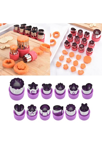 12 Bisküvi Sebze Şekil Piş (Yurt Dışından) indirimleri