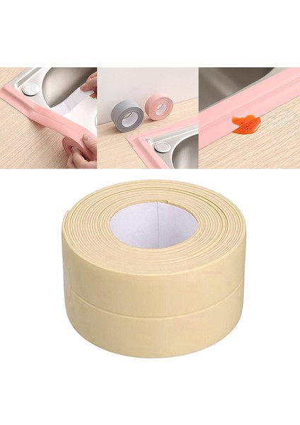 Kendinden Yapışkanlı Sızdırmazlık Şeridi Duş Lavabo Bandı Su Geçirmez (Yurt Dışından) indirimleri