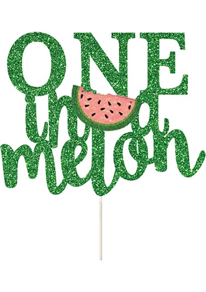 Karpuzlu Kek Topper, Kız Iğum Günü Cupcake Topper Dekorasyonu (Yurt Dışından) fiyatları