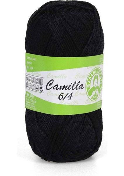 Camilla El Örgü İpi Siyah 9999