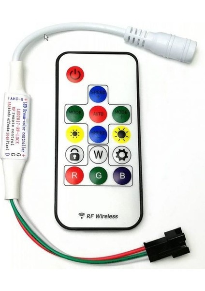 BYR002 Pixel LED Kontrol Devresi Kumandali [efsngrck]