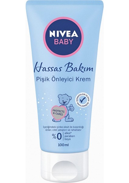 Hassas Bakım Pişik Önleyici Krem 100ML