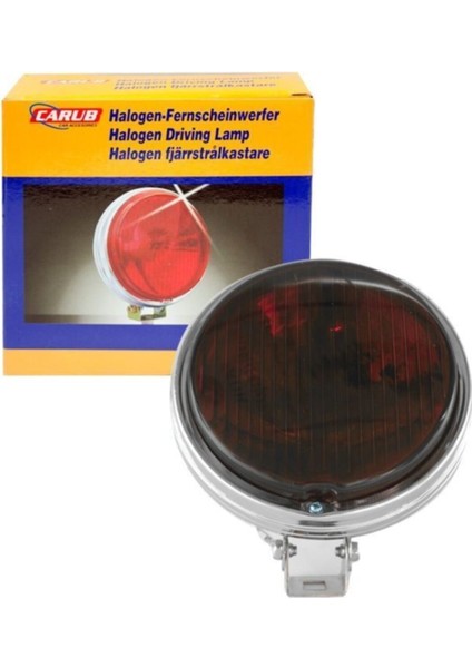 Lamba Fren Krom Oben Yuvarlak Büyük Kırmızı