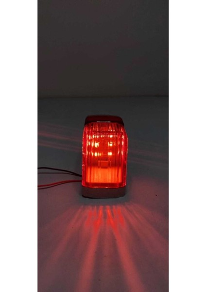 403 Tipi Tepe Lambası Side Marker Ledli Kırmızı Renk 12-24V indirimleri