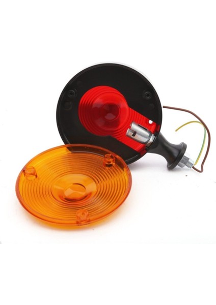 2 Adet Ayna Altı Küpe Sarı-Kırmızı 12V-24V