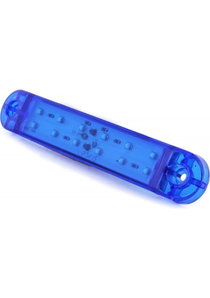 Çift Sıra LED Mavi Renk 12LEDLI 13CM 12V-24V