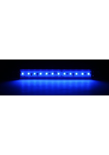 Mavi 12 Ledli Parmak Lamba 12V-24V Dekoratif Lamba modelleri