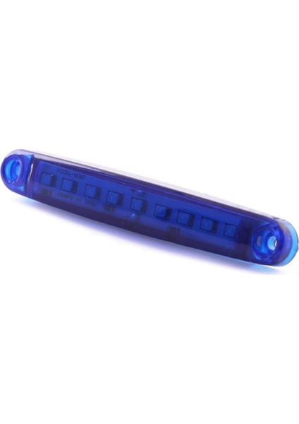 9 Ledli Parmak LED Lamba Mavi 12V-24V