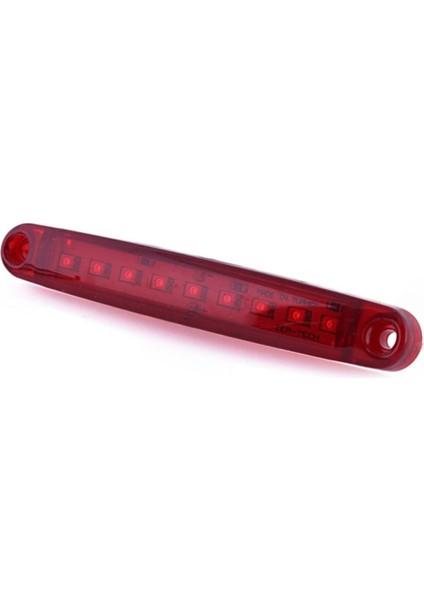 9 Ledli Parmak LED Lamba Kırmızı 12V-24V