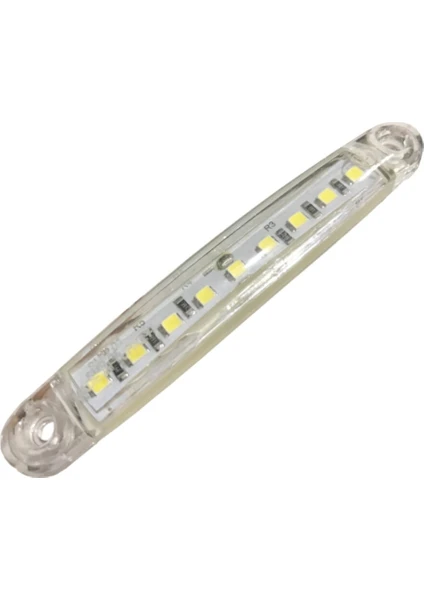 Ahmet Otomotiv 9 Ledli Beyaz Parmak LED Lamba 12V-24V