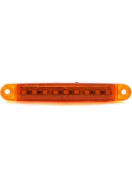 9 Ledli Parmak LED Lamba Sarı 12V-24V