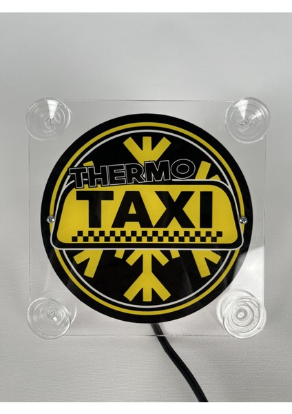 Taxı Cam Önü Logo Tabela 12VOLT