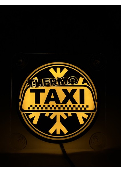 Taxı Cam Önü Logo Tabela 24VOLT