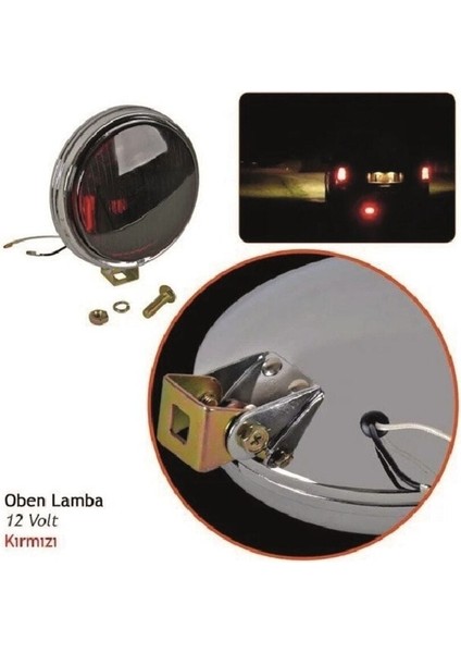 Krom Yuvarlak Fren Lambası BR3006901