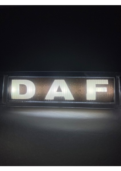 (5 Adet) Daf Yazılı Parmak LED Beyaz Renk fiyatları
