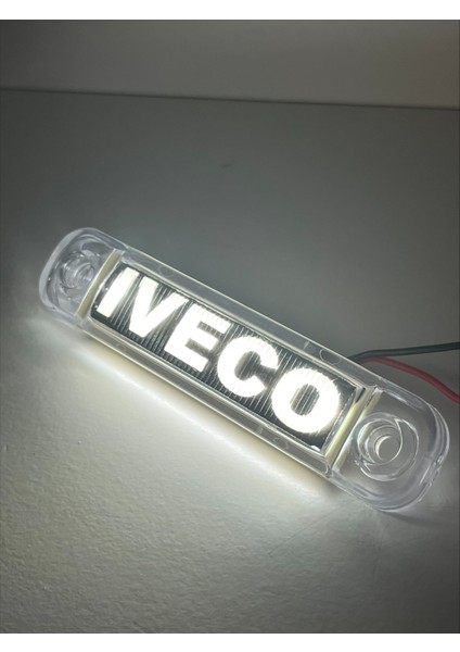 (5 Adet) Iveco Yazılı Parmak LED Beyaz Renk