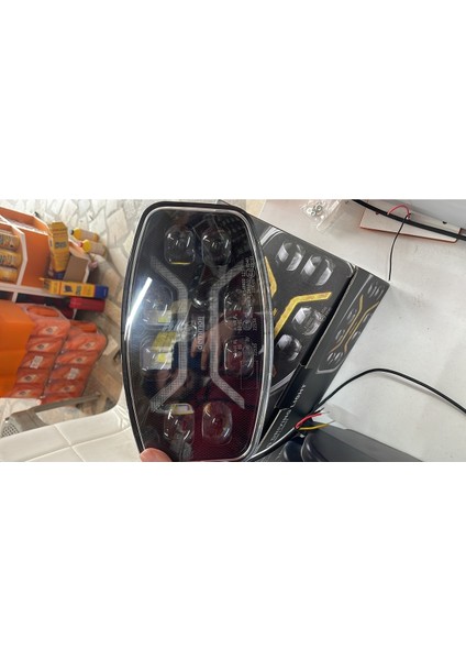 Demmon Sarı Angelli Jumbo Mercekli Sis