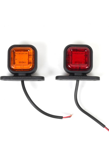 (10 Adet) Çeray Mini Kare Takoz LED Lamba 12V-24V modelleri