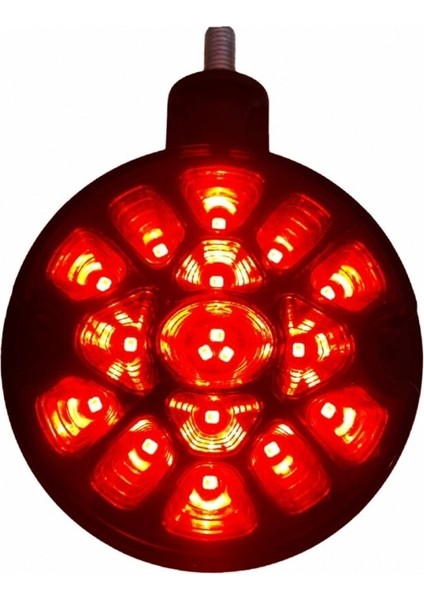(2 Adet) 38 Ledli Ayna Altı Küpe LED Lamba Kırmızı-Beyaz 12V-24V modelleri