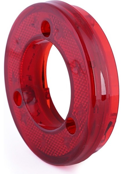 Yuvarlak Simit Tip LED Lamba 9 LED 12/24V Kırmızı Stop Lamba indirimleri
