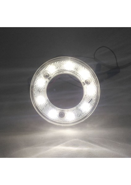 Yuvarlak Simit Tip LED Lamba 9 LED 12/24V Beyaz Stop Lamba modelleri
