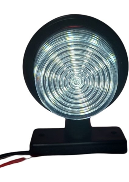 (2 Adet) Maxı Küpe Kırmızı-Beyaz 12V-24V modelleri