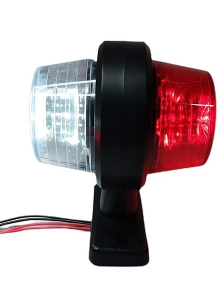 (2 Adet) Maxı Küpe Kırmızı-Beyaz 12V-24V indirimleri