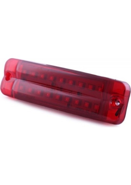 Çift Sıra Parmak LED Kırmızı Renk 10CM 16 LED