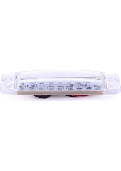 Ahmet Otomotiv Çift Sıra Parmak LED Beyaz Renk 10CM 16 LED