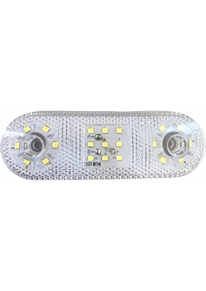 Ahmet Otomotiv 21 LED Beyaz Lamba 12V-24V Tır Kamyon Dorse Otobüs Minibüs Offroad