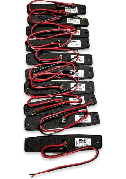 6 Ledli Beyaz Parmak LED 12V Lamba Basamak Aydınlatma 12V indirimleri