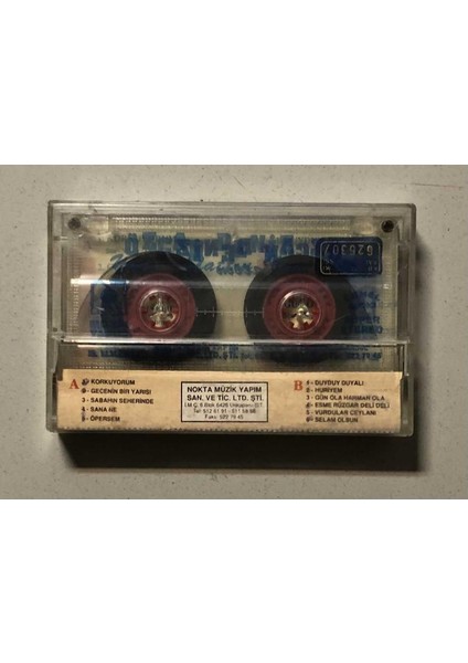 Özcan Deniz Ne Ağlattın Beni Kaset (Orjinal Dönem Baskı) fiyatları