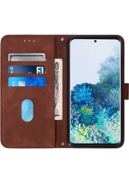 Samsung Galaxy S20 ile Uyumlu Tam Korumalı Yumuşak Pu Deri Kapaklı Cüzdan Telefon Kılıfı, Kart Tutuculu ve Uzun Askılı (Yurt Dışından) indirimleri