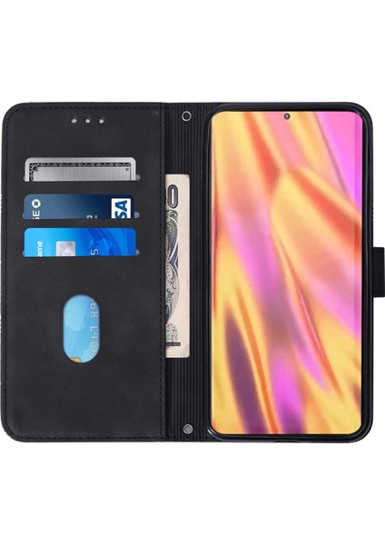 Samsung Galaxy S22 Ultra ile Uyumlu Tam Korumalı Yumuşak Pu Deri Kapaklı Cüzdan Telefon Kılıfı, Kart Tutuculu ve Uzun Askılı (Yurt Dışından) indirimleri