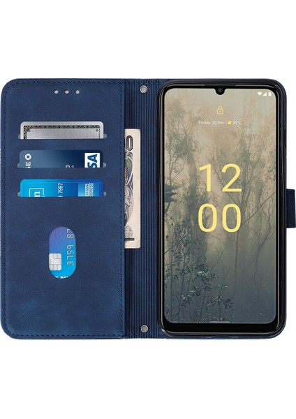 Nokia C31 ile Uyumlu Tam Korumalı Yumuşak Pu Deri Kapaklı Cüzdan Telefon Kılıfı, Kart Tutuculu ve Uzun Askılı (Yurt Dışından) indirimleri