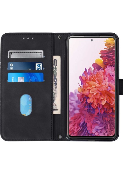 Samsung Galaxy S20 Fe ile Uyumlu Tam Korumalı Yumuşak Pu Deri Kapaklı Cüzdan Telefon Kılıfı, Kart Tutuculu ve Uzun Askılı (Yurt Dışından) indirimleri