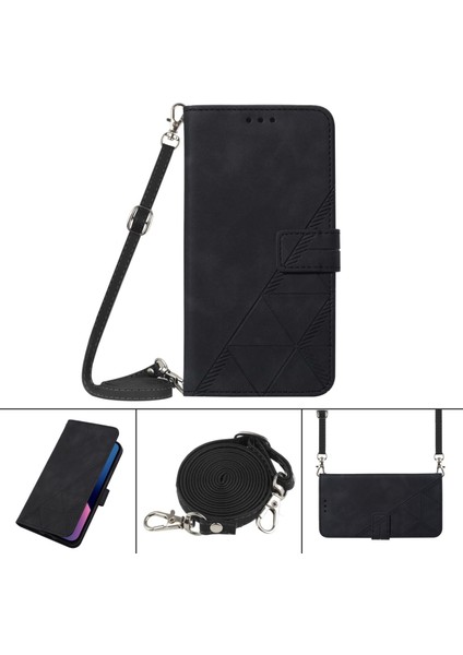 Oppo Find X3 Neo ile Uyumlu Tam Korumalı Yumuşak Pu Deri Kapaklı Cüzdan Telefon Kılıfı, Kart Tutuculu ve Uzun Askılı (Yurt Dışından) fırsatları