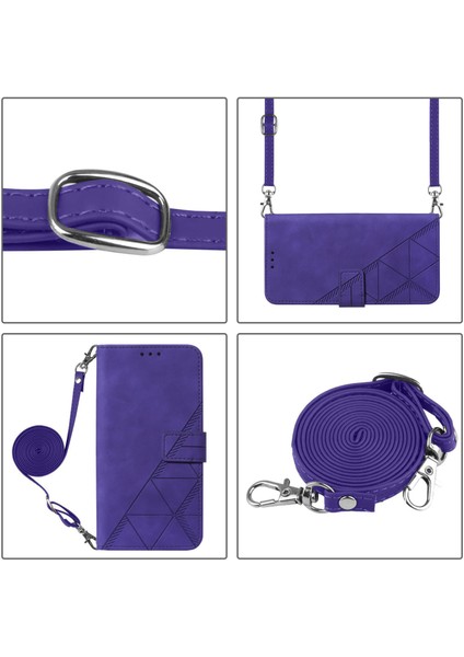 Oppo Reno 8t 5g ile Uyumlu Tam Korumalı Yumuşak Pu Deri Kapaklı Cüzdan Telefon Kılıfı, Kart Tutuculu ve Uzun Askılı (Yurt Dışından) fiyatları