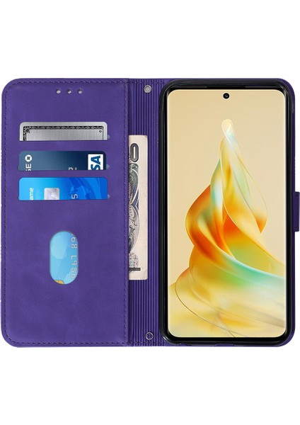 Oppo Reno 8t 5g ile Uyumlu Tam Korumalı Yumuşak Pu Deri Kapaklı Cüzdan Telefon Kılıfı, Kart Tutuculu ve Uzun Askılı (Yurt Dışından) indirimleri