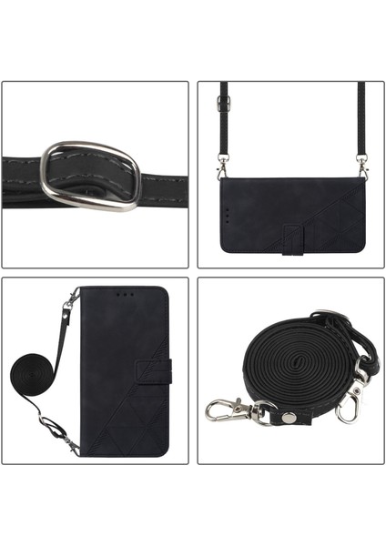 Oppo Reno 8t 5g ile Uyumlu Tam Korumalı Yumuşak Pu Deri Kapaklı Cüzdan Telefon Kılıfı, Kart Tutuculu ve Uzun Askılı (Yurt Dışından) fiyatları