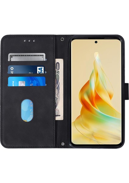 Oppo Reno 8t 5g ile Uyumlu Tam Korumalı Yumuşak Pu Deri Kapaklı Cüzdan Telefon Kılıfı, Kart Tutuculu ve Uzun Askılı (Yurt Dışından) indirimleri