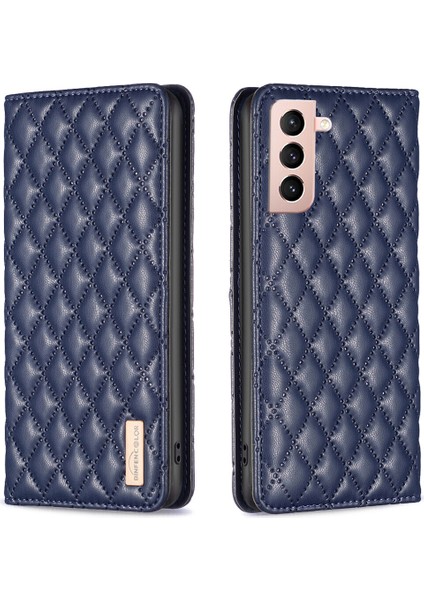 Samsung Galaxy S21 Için Kılıf Pu Deri Manyetik Toka Flip Folyo Koruyucu Kapak Tutucu Kılıf (Yurt Dışından)