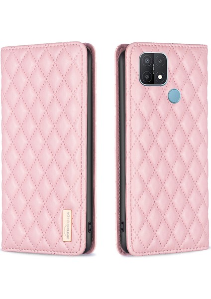 Oppo A15 Için Kılıf Pu Deri Manyetik Toka Flip Folyo Koruyucu Kapak Tutucu Kılıf (Yurt Dışından)