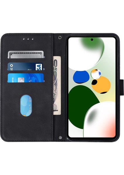 Xiaomi Poco X5 Pro 5g ile Uyumlu Tam Korumalı Yumuşak Pu Deri Kapaklı Cüzdan Telefon Kılıfı, Kart Tutuculu ve Uzun Askılı (Yurt Dışından) indirimleri