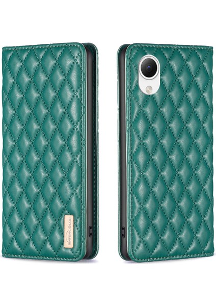 Samsung Galaxy A23E Için Kılıf Pu Deri Manyetik Toka Flip Folyo Koruyucu Kapak Tutucu Kılıf (Yurt Dışından)