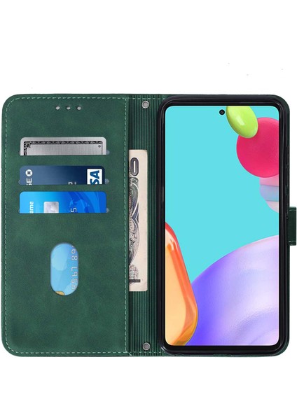 Samsung Galaxy A52S ile Uyumlu Tam Korumalı Yumuşak Pu Deri Kapaklı Cüzdan Telefon Kılıfı, Kart Tutuculu ve Uzun Askılı (Yurt Dışından) indirimleri
