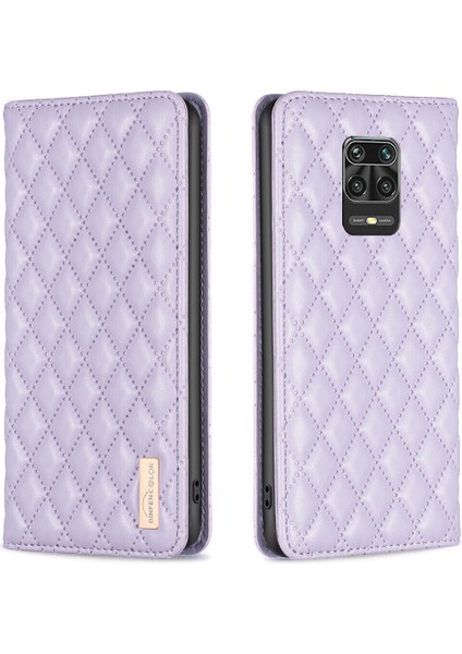 Xiaomi Redmi Note 9 Pro/9s Için Kılıf Pu Deri Manyetik Toka Flip Folyo Koruyucu Kapak Tutucu Kılıf (Yurt Dışından)